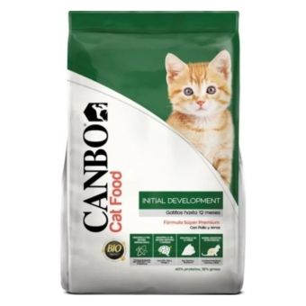 ALIMENTO SECO PARA GATOS CANBO GATITO INITIAL (POLLO) – BOLSA x 3 KG