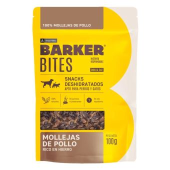 Barker Bites Mollejas De Pollo Deshidratado 100 gr