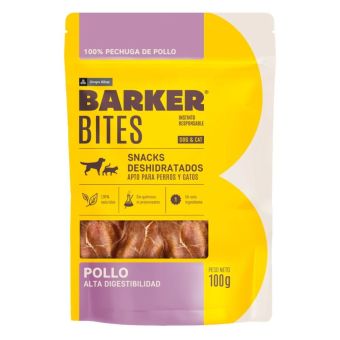 Barker Bites Pollo Deshidratado 100 gr