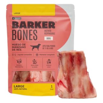 Barker Bones Hueso de Res Large - Juguete Comestible x 1 und