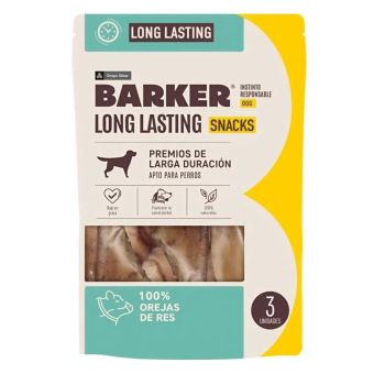 Barker Long Lasting Orejas de Res x 3 und
