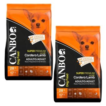 Canbo Adulto Razas Pequeñas de Cordero – Pack x2 (2 bolsas de 7 kg)