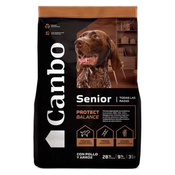 CANBO BALANCE SENIOR POLLO Y ARROZ – ALIMENTO PARA PERROS ADULTOS MAYORES