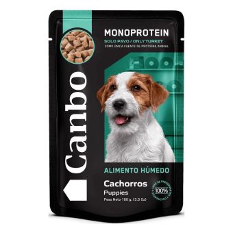 Canbo Monoprotein Cachorro Pavo Pouch 100g
