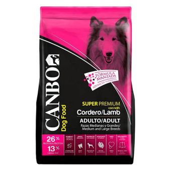 Canbo Super Premium Adulto Cordero 3kg y 15kg