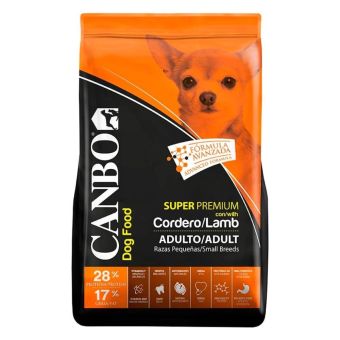 Canbo Super Premium Adulto Cordero Razas pequeñas 3 y 7 kg
