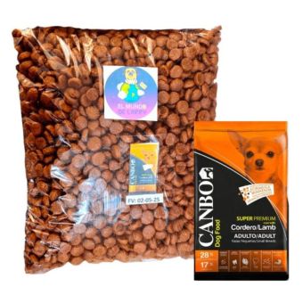 Granel Canbo Dog Adulto Razas Pequeñas Cordero 500Gr