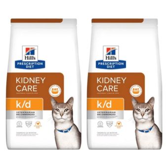 Hill’s PD Feline k/d Kidney Care – Pack x2 (2 bolsas de 1.8 kg)