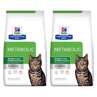 Hill’s PD Feline Metabolic – Pack x2 (2 bolsas de 1.8 kg)