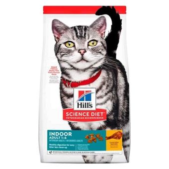 Hills SD Feline Adulto Indoor 7 kg - Adulto de Interiores