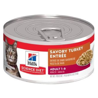 Hills SD Lata Feline Adulto 1-6 Pavo 156Gr