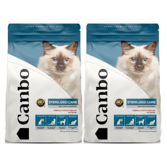 Pack x2 Comida para Gato Esterilizado Canbo Sterilized 7 kg