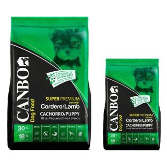PROMO Canbo Cachorro Razas Pequeñas 7Kg + Bolsa de 1 Kg.